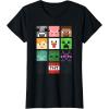 imageMinecraft Group Shot Faces Collage TShirtBlack