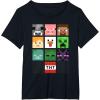 imageMinecraft Group Shot Faces Collage TShirtBlack