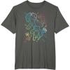 imageMinecraft Group Shot Rainbow Collage TShirtAsphalt Grey