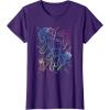 imageMinecraft Group Shot Rainbow Collage TShirtPurple
