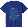 imageMinecraft Group Shot Rainbow Collage TShirtRoyal Blue