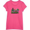 imageMinecraft UnisexAdults Kids TShirt Skeleton Grey Small Short Sleeve Crew Neck Modern Graphic Design LightweightPink Heather