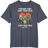imageMinecraft Valentines Day Friends That Mine Together Mobs TShirtHeather Blue