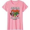 imageMinecraft Valentines Day Friends That Mine Together Mobs TShirtPink