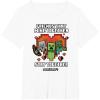 imageMinecraft Valentines Day Friends That Mine Together Mobs TShirtWhite