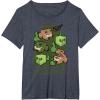 imageMinecraft Wild Frogs And Slimes Hanging Around In Swamp TShirtHeather Blue