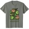 imageMinecraft Wild Frogs And Slimes Hanging Around In Swamp TShirtOlive Heather