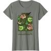 imageMinecraft Wild Frogs And Slimes Hanging Around In Swamp TShirtOlive Heather