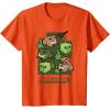 imageMinecraft Wild Frogs And Slimes Hanging Around In Swamp TShirtOrange