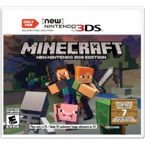 imageMinecraft New Nintendo 3DS Edition  Nintendo 3DSNintendo 3DS Game Card