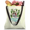 imageA Minecraft Movie Creeper Farm Tour Cartoon Style Design Tote Bag