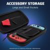 imagePDP REALMz Nintendo Switch Travel Case Plus GLOW with Wrist Strap Builtin Stand ampamp Game Storage Pockets Officially Licensed Minecraft Forest Battle Glow in the DarkLink Hero Glow