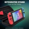 imagePDP REALMz Nintendo Switch Travel Case Plus GLOW with Wrist Strap Builtin Stand ampamp Game Storage Pockets Officially Licensed Minecraft Forest Battle Glow in the DarkTears of the Kingdom Glow