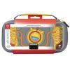 imagePDP REALMz Nintendo Switch Travel Case Plus GLOW with Wrist Strap Builtin Stand ampamp Game Storage Pockets Officially Licensed Minecraft Forest Battle Glow in the DarkPurah Pad 3D Glow