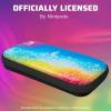 imagePDP REALMz Nintendo Switch Travel Case Plus GLOW with Wrist Strap Builtin Stand ampamp Game Storage Pockets Officially Licensed Minecraft Forest Battle Glow in the DarkStar Spectrum