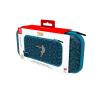 imagePDP REALMz Nintendo Switch Travel Case Plus GLOW with Wrist Strap Builtin Stand ampamp Game Storage Pockets Officially Licensed Minecraft Forest Battle Glow in the DarkSheikah Shoot Glow