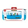 imagePDP REALMz Nintendo Switch Travel Case Plus GLOW with Wrist Strap Builtin Stand ampamp Game Storage Pockets Officially Licensed Minecraft Forest Battle Glow in the DarkMario Escape