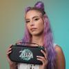 imagePDP REALMz Nintendo Switch Travel Case Plus GLOW with Wrist Strap Builtin Stand ampamp Game Storage Pockets Officially Licensed Minecraft Forest Battle Glow in the DarkTears of the Kingdom Glow