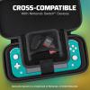 imagePDP REALMz Nintendo Switch Travel Case Plus GLOW with Wrist Strap Builtin Stand ampamp Game Storage Pockets Officially Licensed Minecraft Forest Battle Glow in the DarkMario Kart Racers