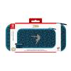 imagePDP REALMz Nintendo Switch Travel Case Plus GLOW with Wrist Strap Builtin Stand ampamp Game Storage Pockets Officially Licensed Minecraft Forest Battle Glow in the DarkSheikah Shoot Glow