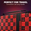 imagePDP REALMz Nintendo Switch Travel Case Plus GLOW with Wrist Strap Builtin Stand ampamp Game Storage Pockets Officially Licensed Minecraft Forest Battle Glow in the DarkSuper Icon Glow