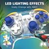 imagePDP REALMz Wireless Nintendo Switch Pro Controller Customizable LED 40 Hour Rechargeable Battery PowerOfficially Licensed by Nintendo Minecraft Steve Forest BiomeTails