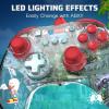 imagePDP REALMz Wireless Nintendo Switch Pro Controller Customizable LED 40 Hour Rechargeable Battery PowerOfficially Licensed by Nintendo Minecraft Steve Forest BiomeKnuckles