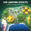 imagePDP REALMz Wireless Nintendo Switch Pro Controller Customizable LED 40 Hour Rechargeable Battery PowerOfficially Licensed by Nintendo Minecraft Steve Forest BiomePikmin