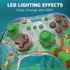 imagePDP REALMz Wireless Nintendo Switch Pro Controller Customizable LED 40 Hour Rechargeable Battery PowerOfficially Licensed by Nintendo Minecraft Steve Forest BiomeMinecraft Steve
