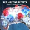imagePDP REALMz Wireless Nintendo Switch Pro Controller Customizable LED 40 Hour Rechargeable Battery PowerOfficially Licensed by Nintendo Minecraft Steve Forest BiomeOptimus Prime