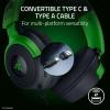 imageRazer Kraken V4 X Wired Gaming Headset 40 mm Drivers  Cardioid Mic  Memory Foam Cushions  Chroma RGB Lighting  Type C ampamp Type A Cable  for PC Mac PS5 Nintendo Switch  Minecraft EditionMinecraft Edition