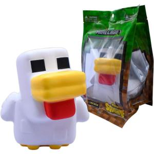 imageMinecraft Chicken Mega SquishMe Series 2  Perfect for Party Favors Classroom Prizes Stress Relief Toys Fidget and Treasure Boxes  Minecraft Figures Squishy Animals ampamp Small ToysTuxedo