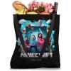imageA Minecraft Movie Adventure Gang Main Characters Group Shot Tote Bag