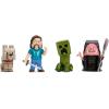 imageJada Metalfigs 4Pack  Minecraft Movie DieCast Figures  Steve Wolf Creeper Malgohsa  25Inch Scale Collectible Set for Kids and Fans  Durable Metal Build