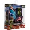 imageJada Metalfigs 4Pack  Minecraft Movie DieCast Figures  Steve Wolf Creeper Malgohsa  25Inch Scale Collectible Set for Kids and Fans  Durable Metal Build
