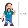imageJada Metalfigs 4Pack  Minecraft Movie DieCast Figures  Steve Wolf Creeper Malgohsa  25Inch Scale Collectible Set for Kids and Fans  Durable Metal Build