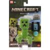 imageMattel Minecraft Action Figure ampamp Accessories Set 4inch Steve Posable Character Collectible Inspired by A Minecraft MovieCreeper