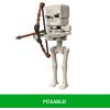 imageMattel Minecraft Action Figure ampamp Accessories Set 4inch Steve Posable Character Collectible Inspired by A Minecraft MovieSkeleton