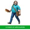 imageMattel Minecraft Action Figure ampamp Accessories Set 4inch Steve Posable Character Collectible Inspired by A Minecraft MovieSteve
