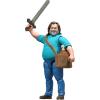 imageMattel Minecraft Action Figure ampamp Accessories Set 4inch Steve Posable Character Collectible Inspired by A Minecraft MovieSteve