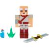 imageMattel Minecraft Dungeons 325in Collectible Pake Battle Figure and Accessories Based on Video Game Imaginative Story Play Gift for Boys and Girls Age 6 and Older