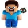 imageMattel Minecraft Steve Jumbo Plush Figure Large 16inch Soft Doll with Pixelated Design Inspired by The Video Game16inch