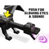 imageMattel Minecraft Ultimate Ender Dragon Figure 20in MistBreathing Creature Plus 325in ColorChange Steve Figure Weapon Amor and Battle Accessory Gift for 6 Years Old and UpRetail Packaging