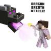 imageMattel Minecraft Ultimate Ender Dragon Figure 20in MistBreathing Creature Plus 325in ColorChange Steve Figure Weapon Amor and Battle Accessory Gift for 6 Years Old and UpRetail Packaging