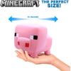 imageMinecraft Pig Mighty Mega SquishMe  Perfect for Party Favors Classroom Prizes Stress Relief Toys Fidget and Treasure Boxes  Minecraft Figures Squishy Animals ampamp Small ToysPig