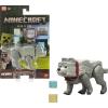 imageMattel Minecraft Action Figure ampamp Accessories Set 4inch Steve Posable Character Collectible Inspired by A Minecraft MovieWolf