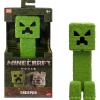 imageMattel Minecraft LargeScale Action Figure 12inch Posable Creeper Toy Collectible Inspired by A Minecraft MovieCreeper