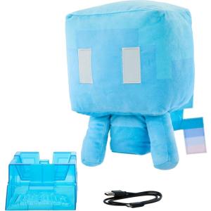 imageMattel Minecraft Plush Allay with Lights Sounds ampamp Posable Wings Includes Lamp Feature Collectible Toy Inspired by The Video Game Character