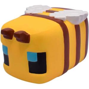 imageMinecraft Bee Mega SquishMe Series 3  Perfect for Party Favors Classroom Prizes Stress Relief Toys Fidget and Treasure Boxes  Minecraft Figures Squishy Animals ampamp Small Toys