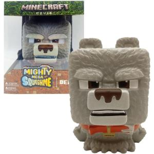 imageMinecraft Pig Mighty Mega SquishMe  Perfect for Party Favors Classroom Prizes Stress Relief Toys Fidget and Treasure Boxes  Minecraft Figures Squishy Animals ampamp Small ToysDennis the Wolf
